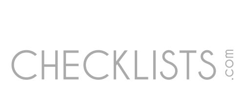 Executor Checklists