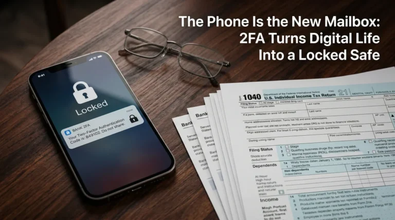 The Phone Is the New Mailbox: 2FA Turns Digital Life Into a Locked Safe