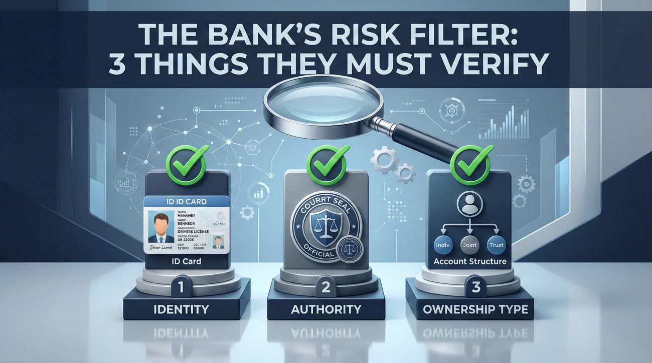 Bank Risk Department Verification Checklist For Estate Accounts