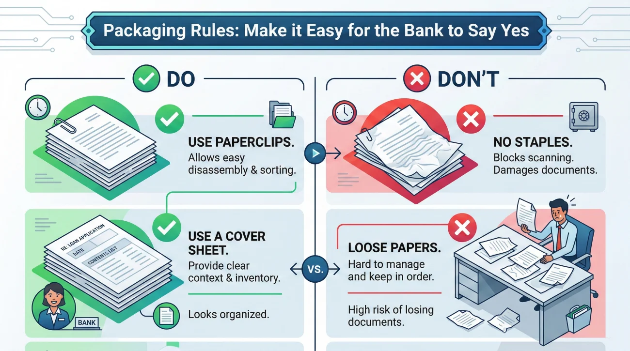 Best Practices For Organizing Estate Bank Packets