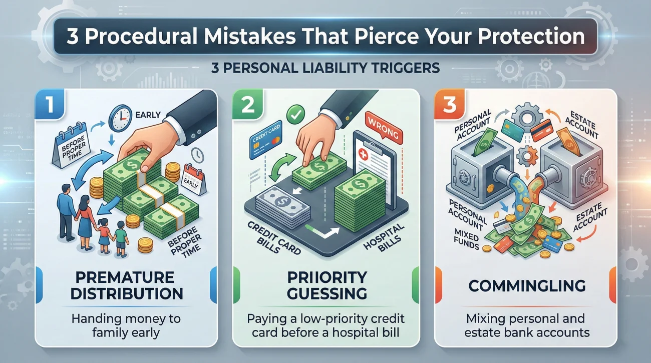 Common Executor Errors Leading To Personal Financial Liability