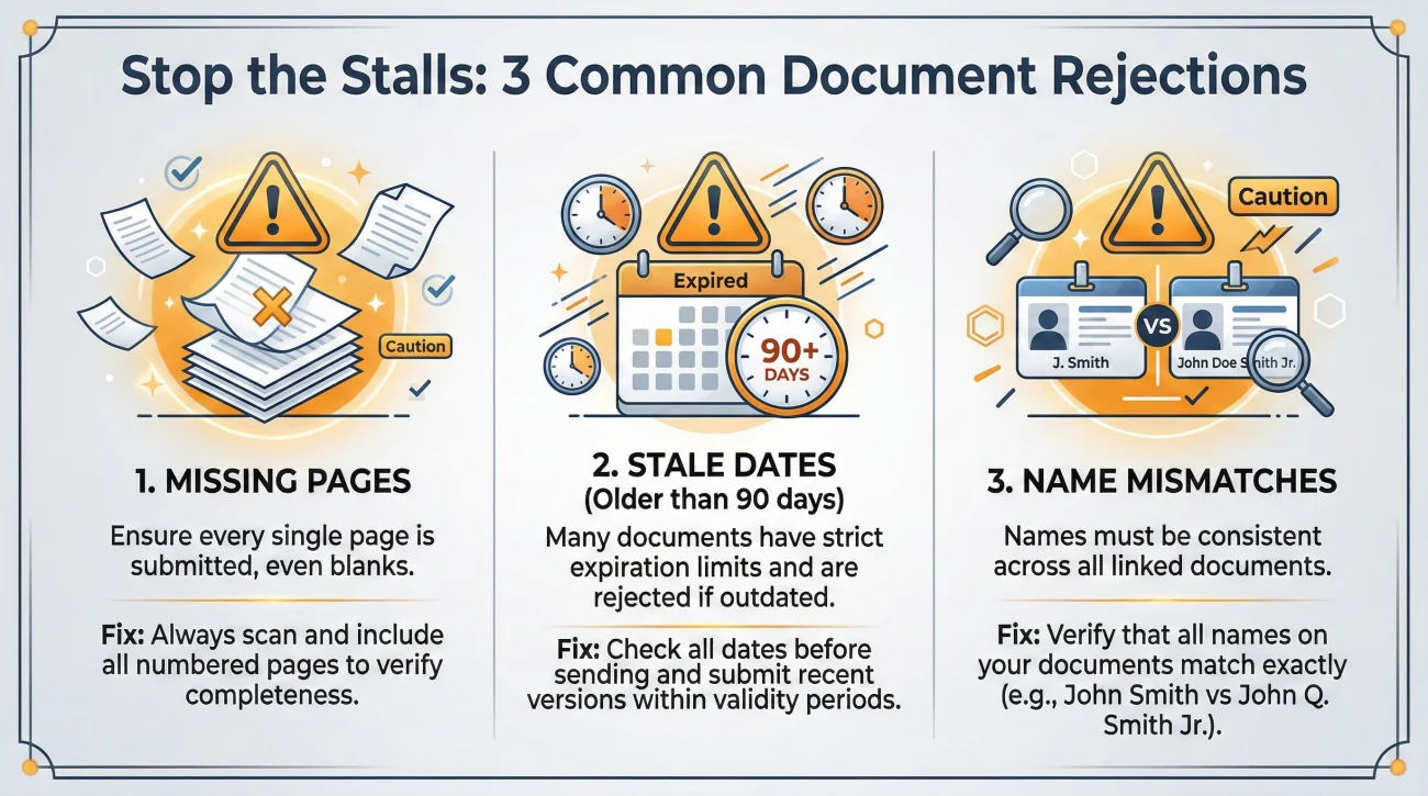 Common Reasons Banks Reject Executor Paperwork