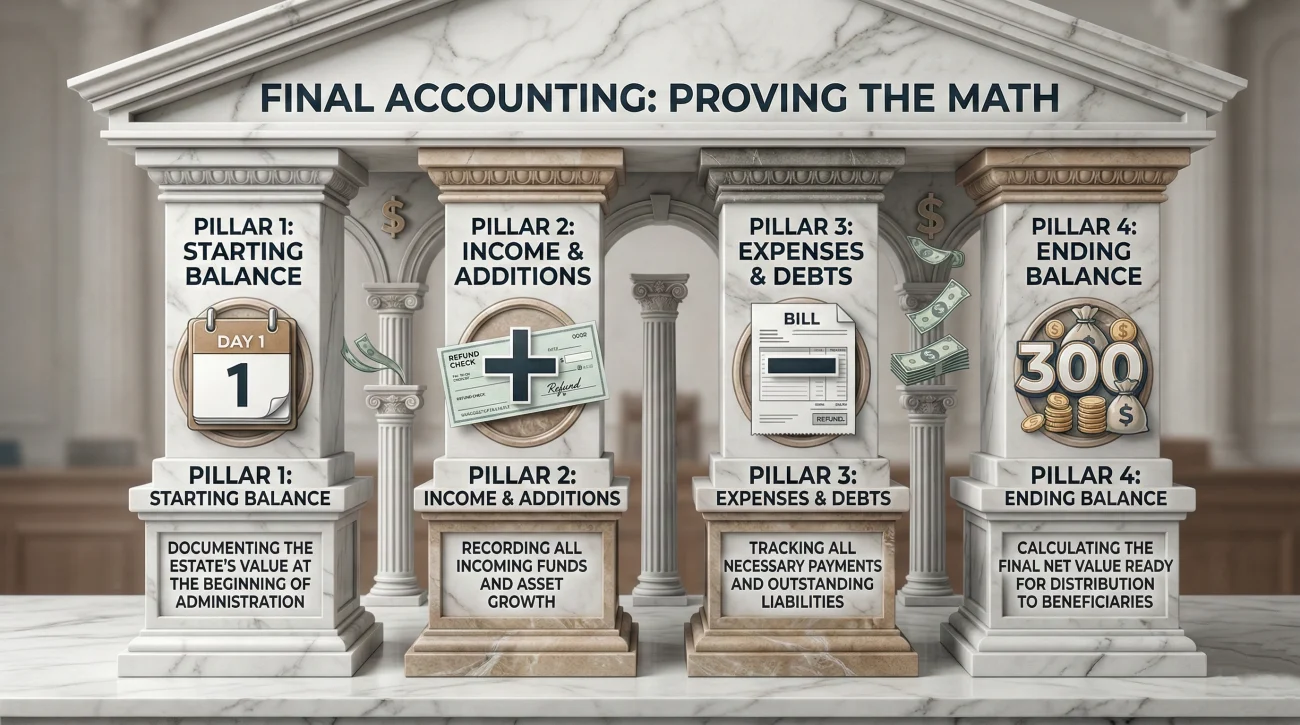 Core Components Of A Clear Estate Final Accounting Summary
