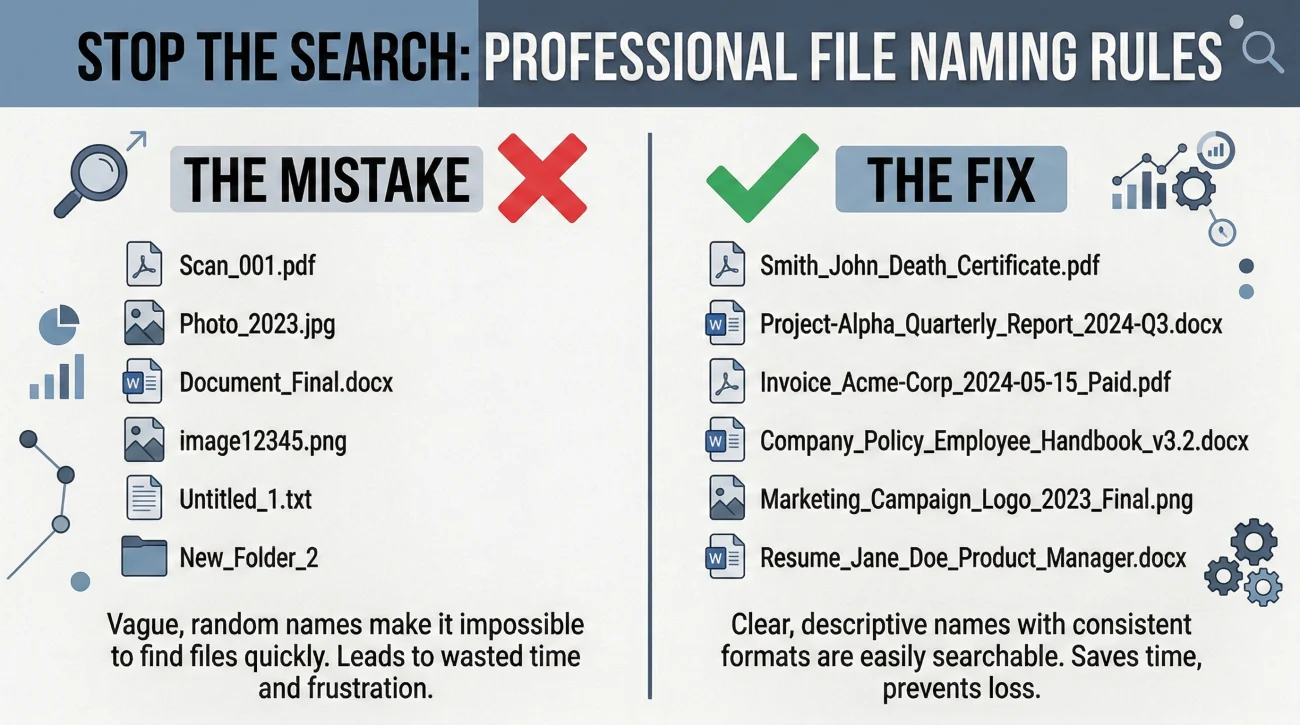 Document Organization And Naming Convention For Executors
