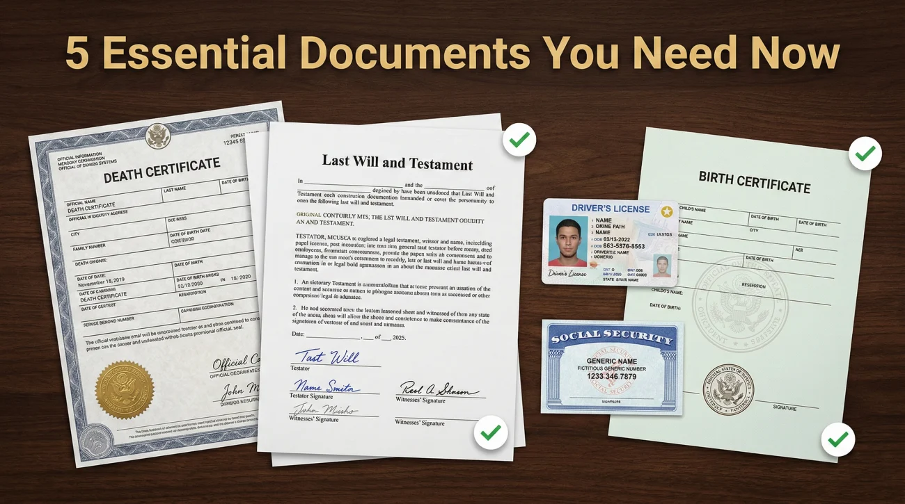 Essential Legal Documents For Estate Administration Starter Packet