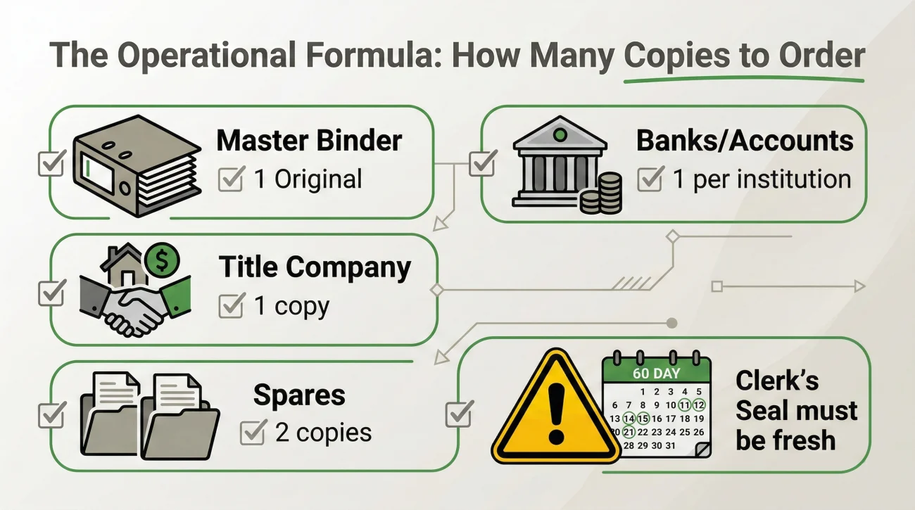 Executor Document Inventory Formula