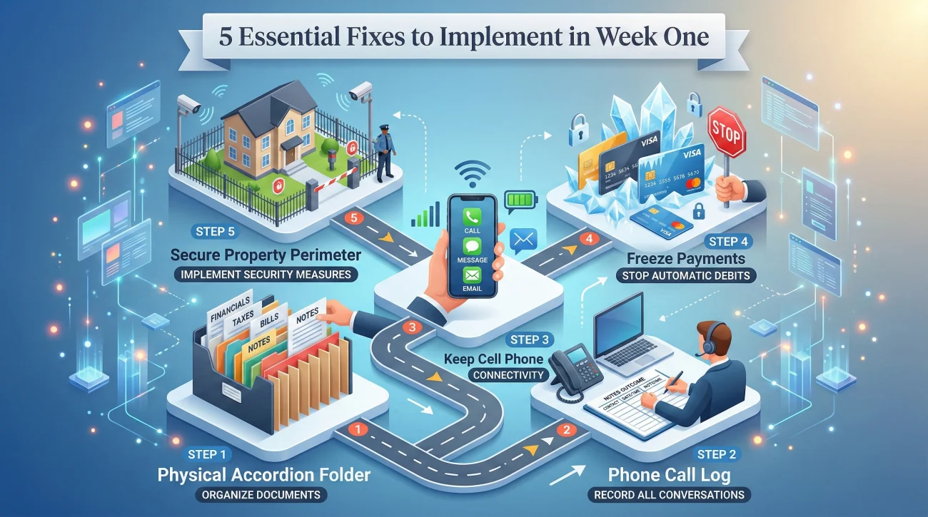 Executor First Week Operational Fixes Checklist