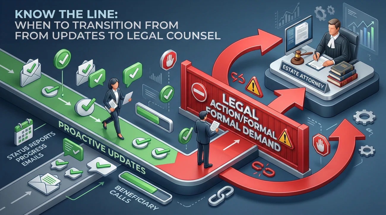 Executor Legal Dispute Escalation Boundary