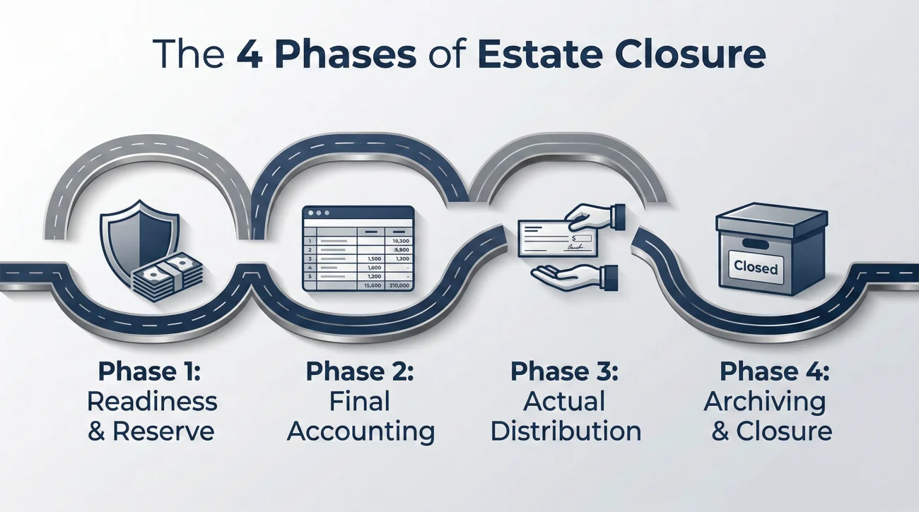 Four Operational Phases Of Closing A Probate Estate