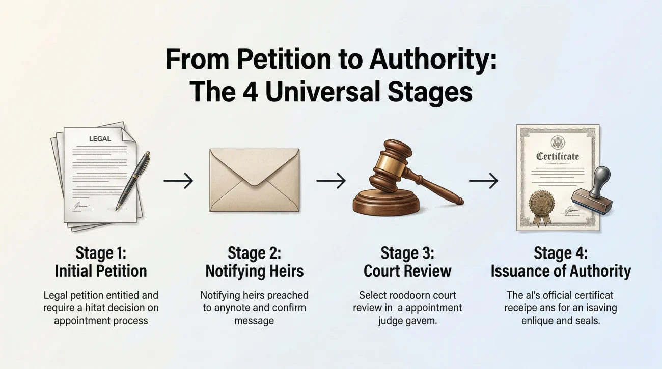 Four Stages Of Probate Court Appointment Without A Will