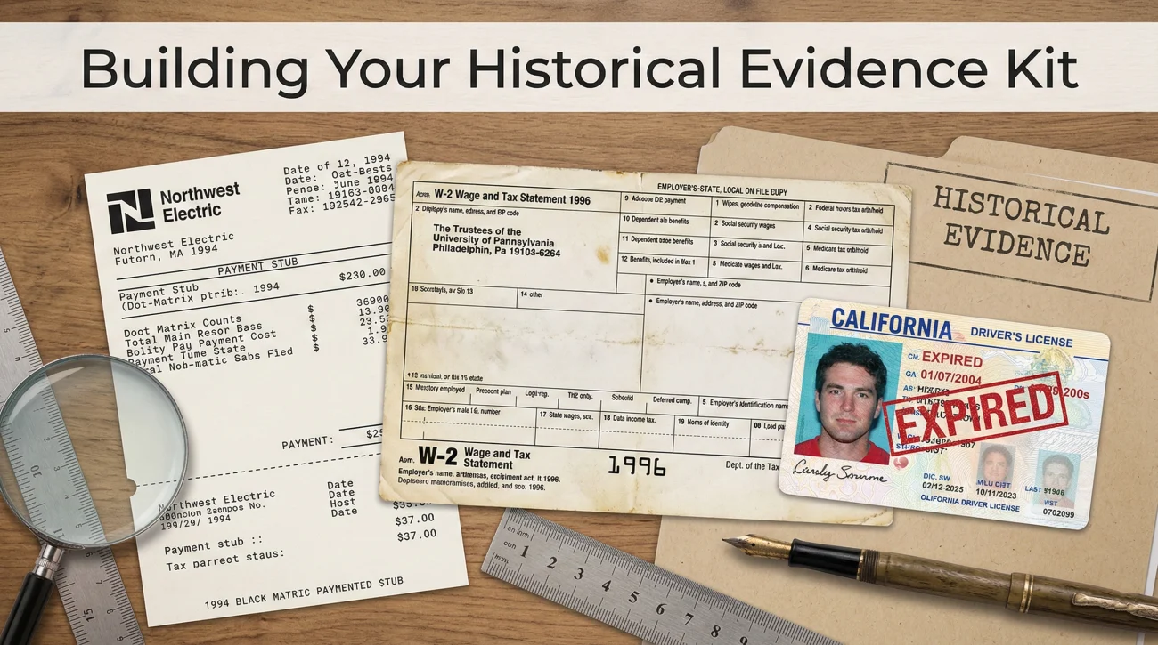 Historical Evidence Kit Documents For Claims