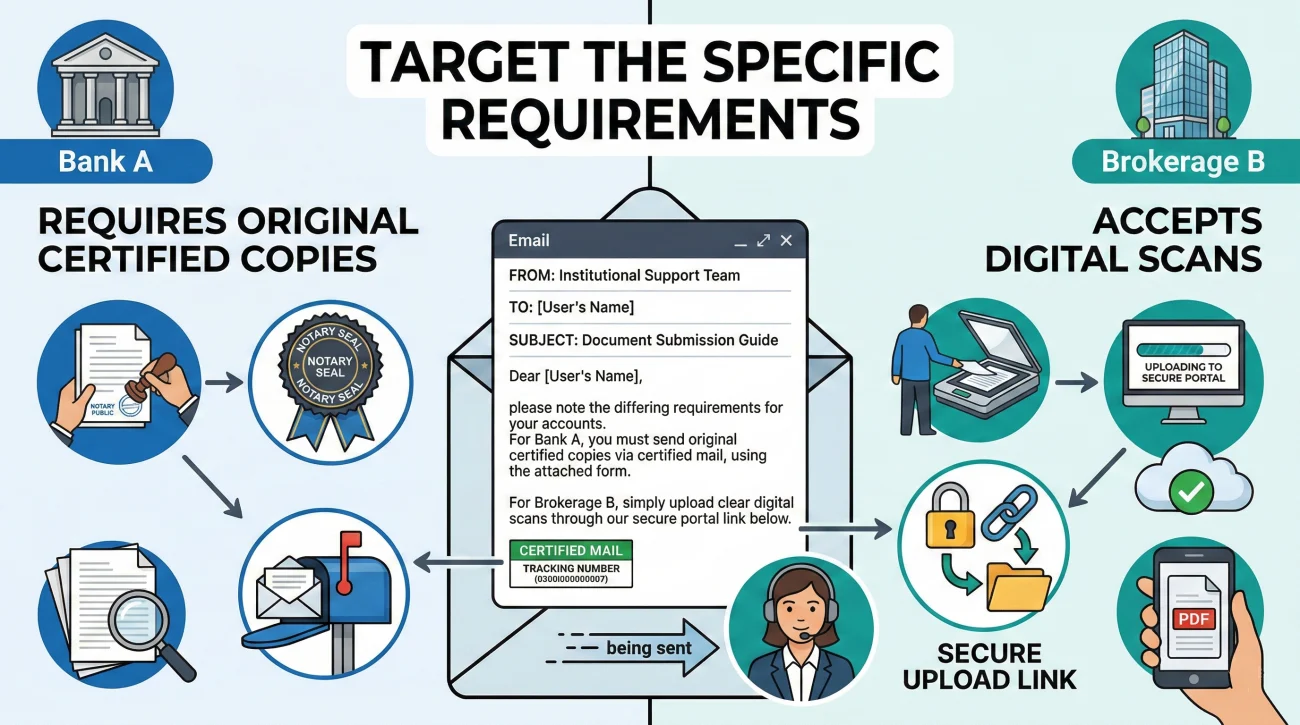 Institutional Document Requirement Comparison