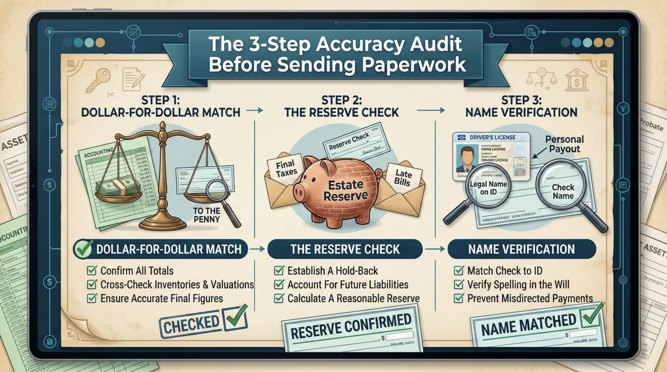 Pre Distribution Verification Checklist For Estate Executors