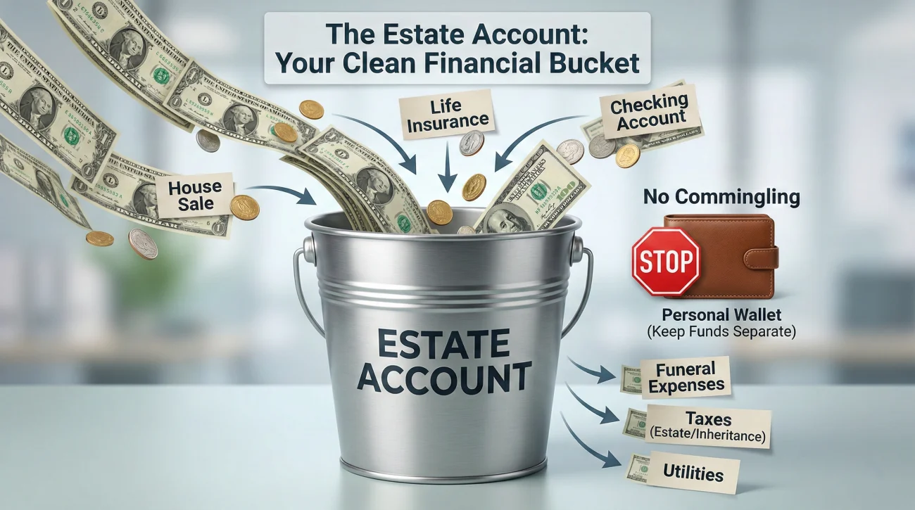 Separate Estate Bank Account To Avoid Commingling Funds