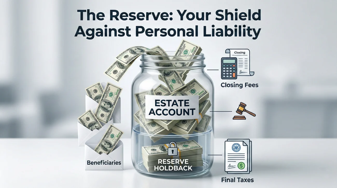 Strategic Reserve Holdback Buffer For Final Estate Expenses