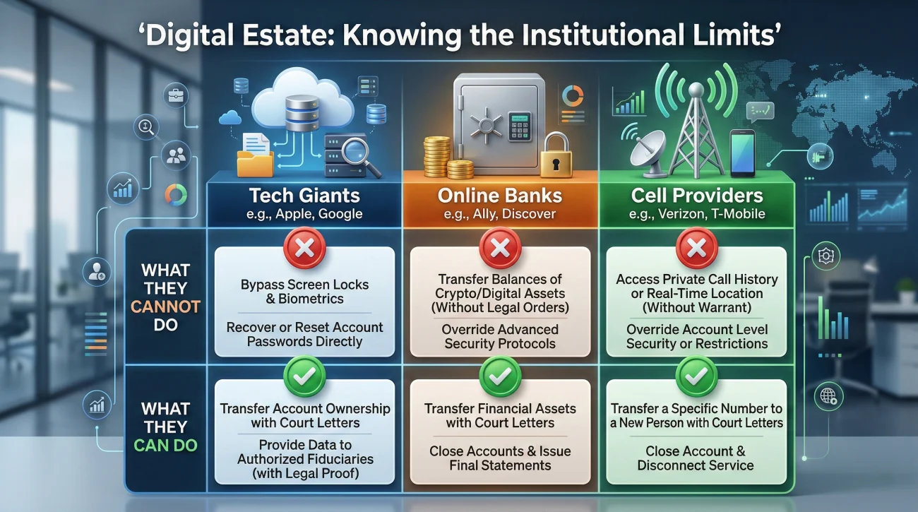 Tech Company Vs Bank Estate Authority Comparison