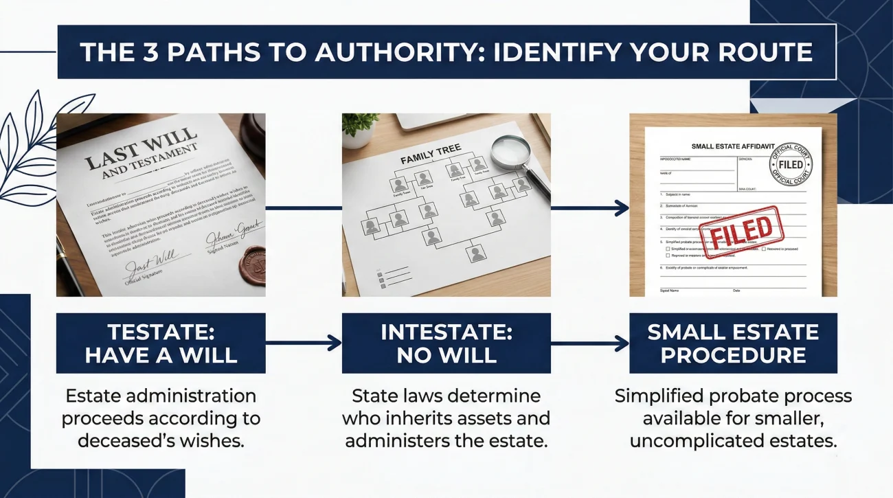 Three Paths To Legal Authority In Probate Court