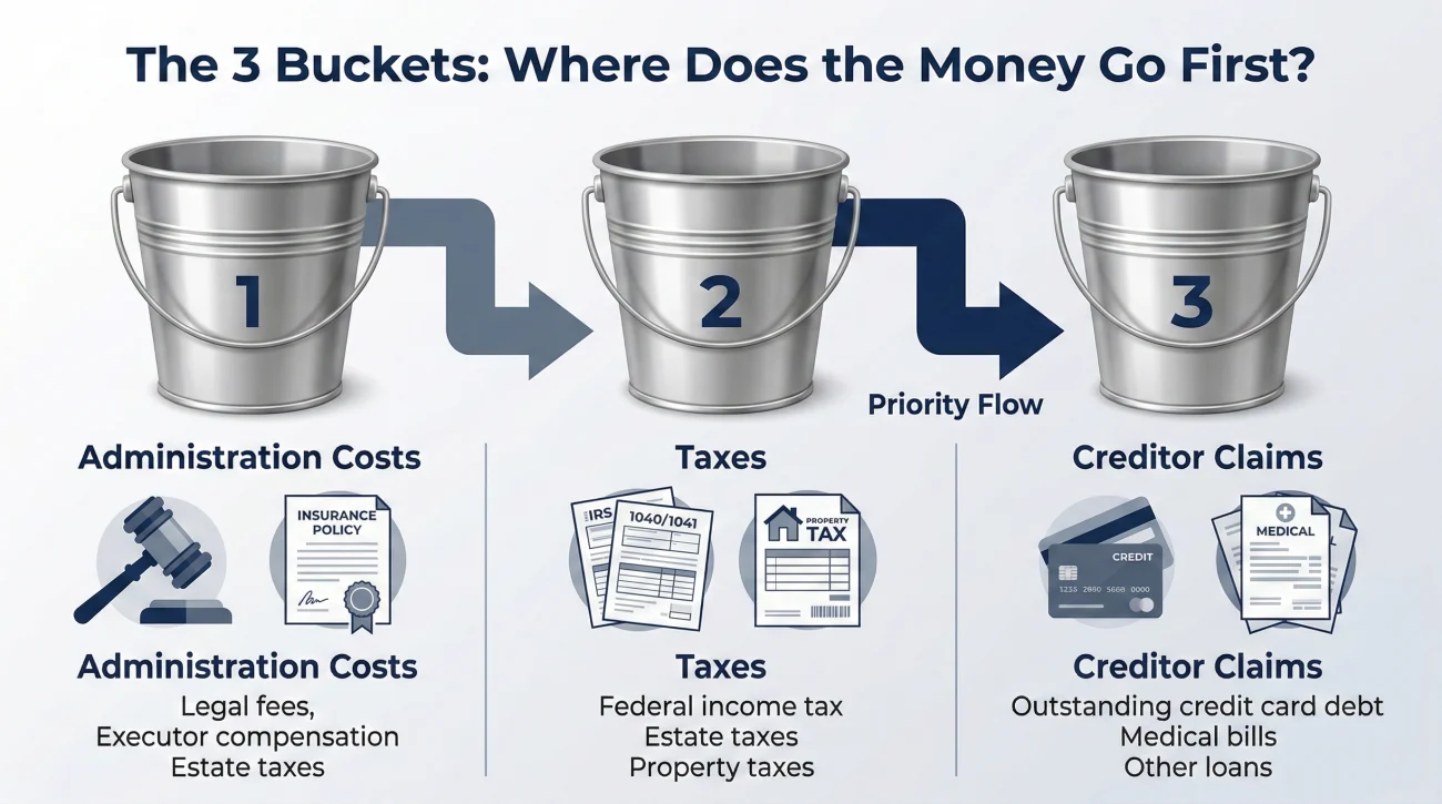 Three Priority Buckets For Estate Financial Distribution