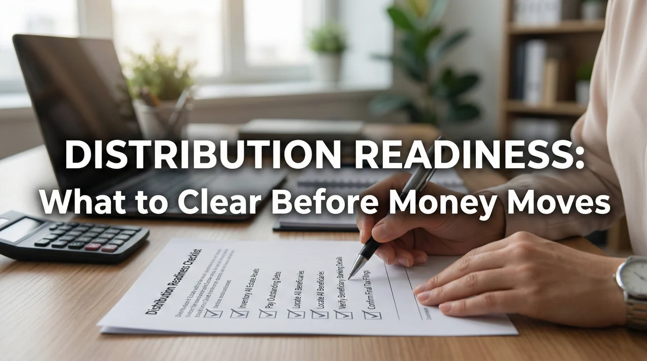 Distribution Readiness Checklist