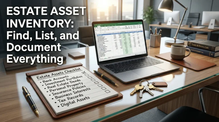 Estate Asset Inventory Checklist: Find, List, and Document Everything