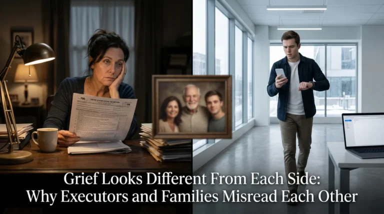 Grief Looks Different From Each Side: Why Executors and Families Misread Each Other