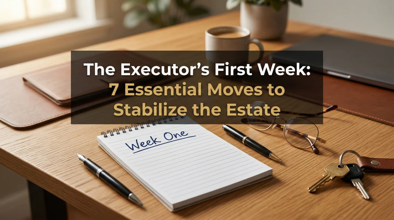 Executor First Week Checklist