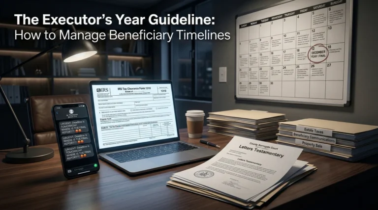 The Executor’s Year Guideline: How to Manage Beneficiary Timelines