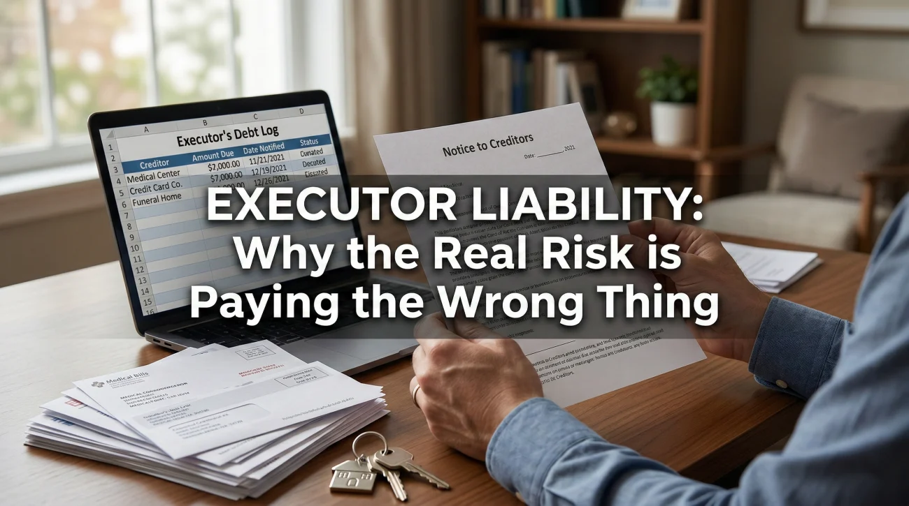Is An Executor Responsible For Debts