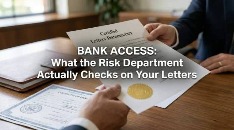 Using Letters for Bank Access: What Banks Typically Verify