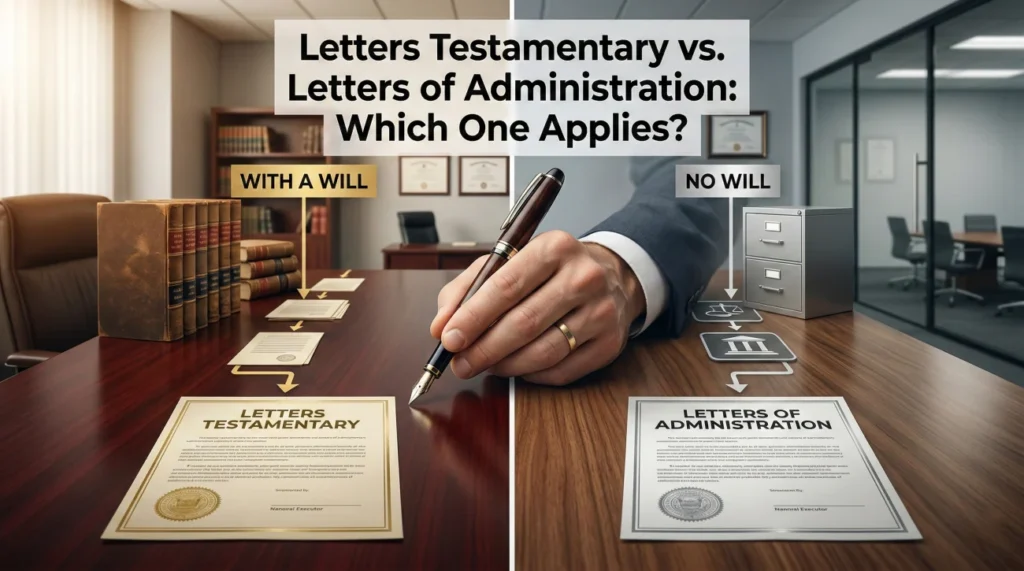 Letters Testamentary Vs Letters Of Administration