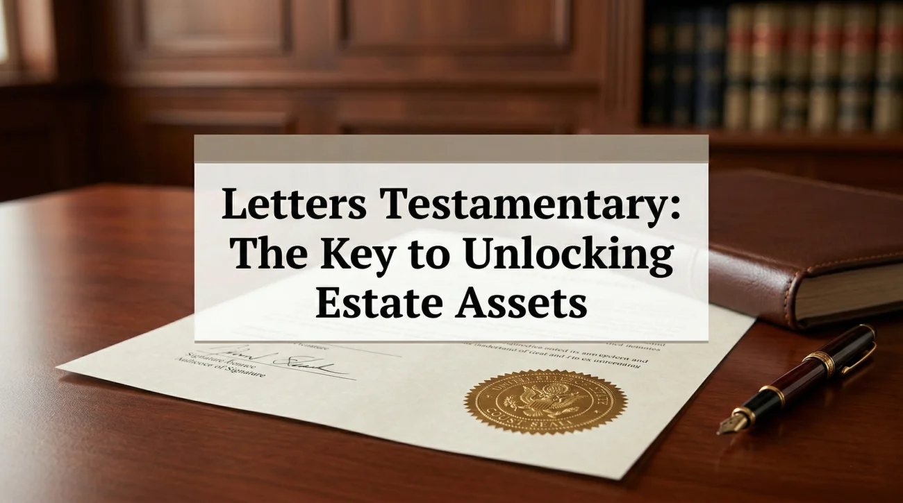 Letters Testamentary