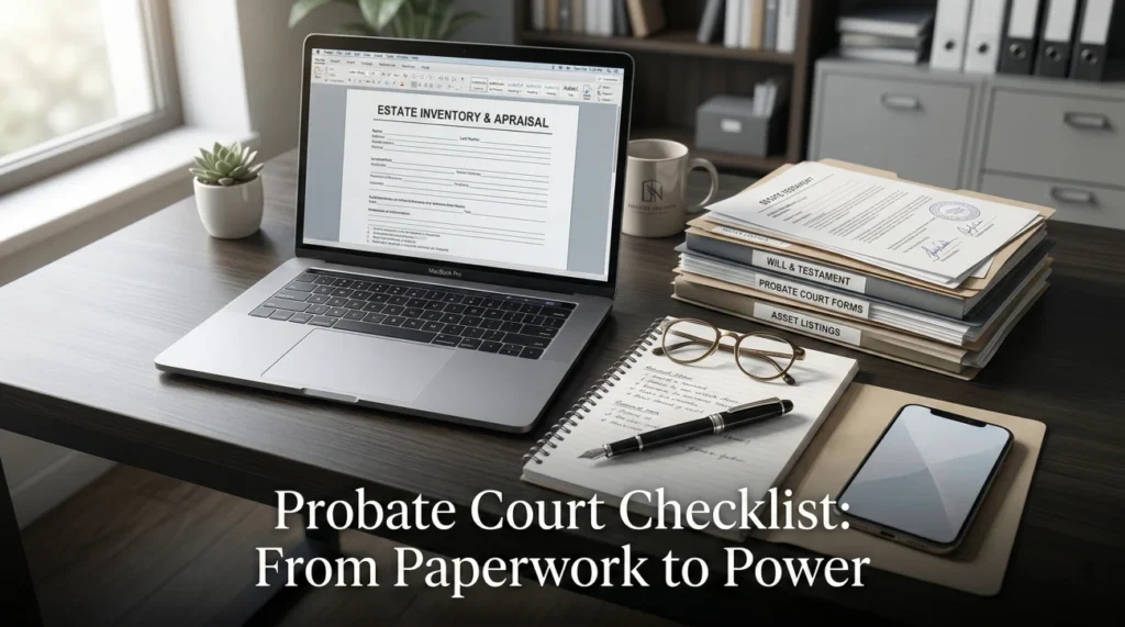 Probate Court Checklist For Executors