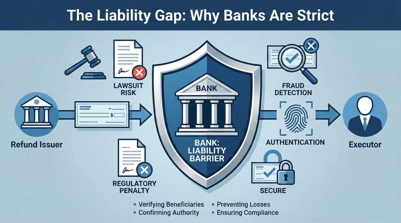 Bank Risk Management And Liability For Estate Checks