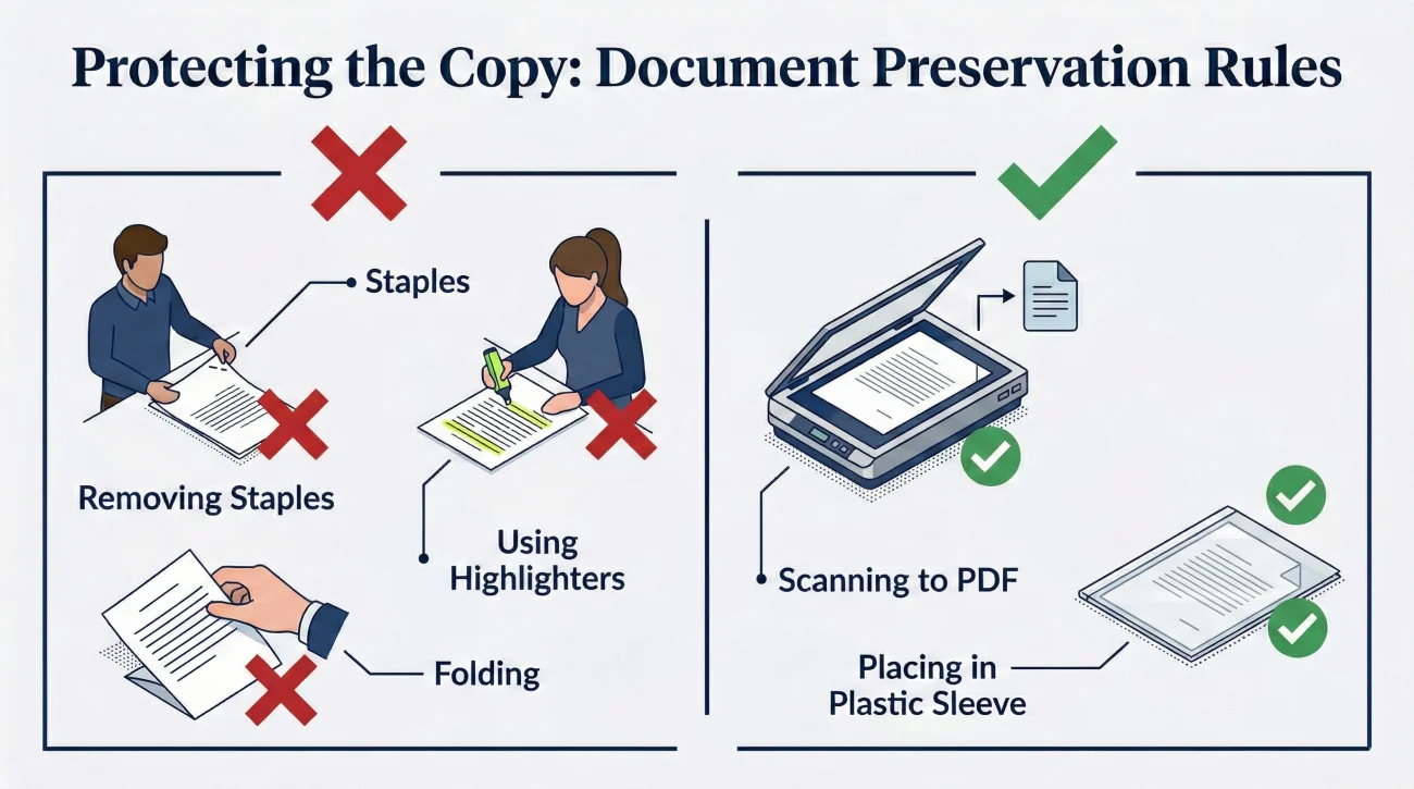 Best Practices For Handling A Photocopy Of A Will