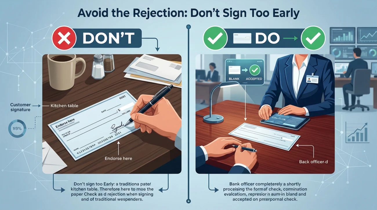 Common Errors In Estate Check Endorsement And Deposit