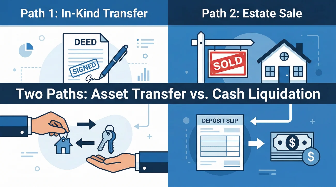Comparison Of Property Deed Transfer And Cash Sale Pathways