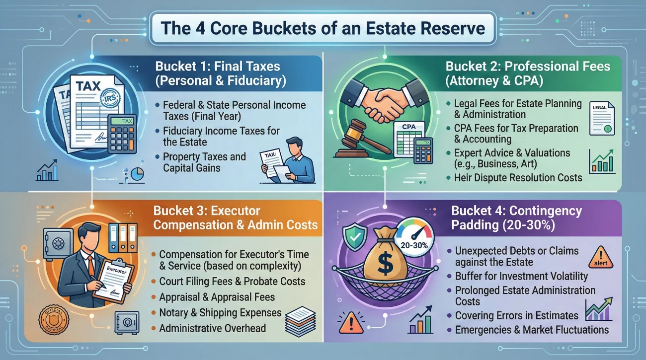 Estate Reserve Logical Business Buckets