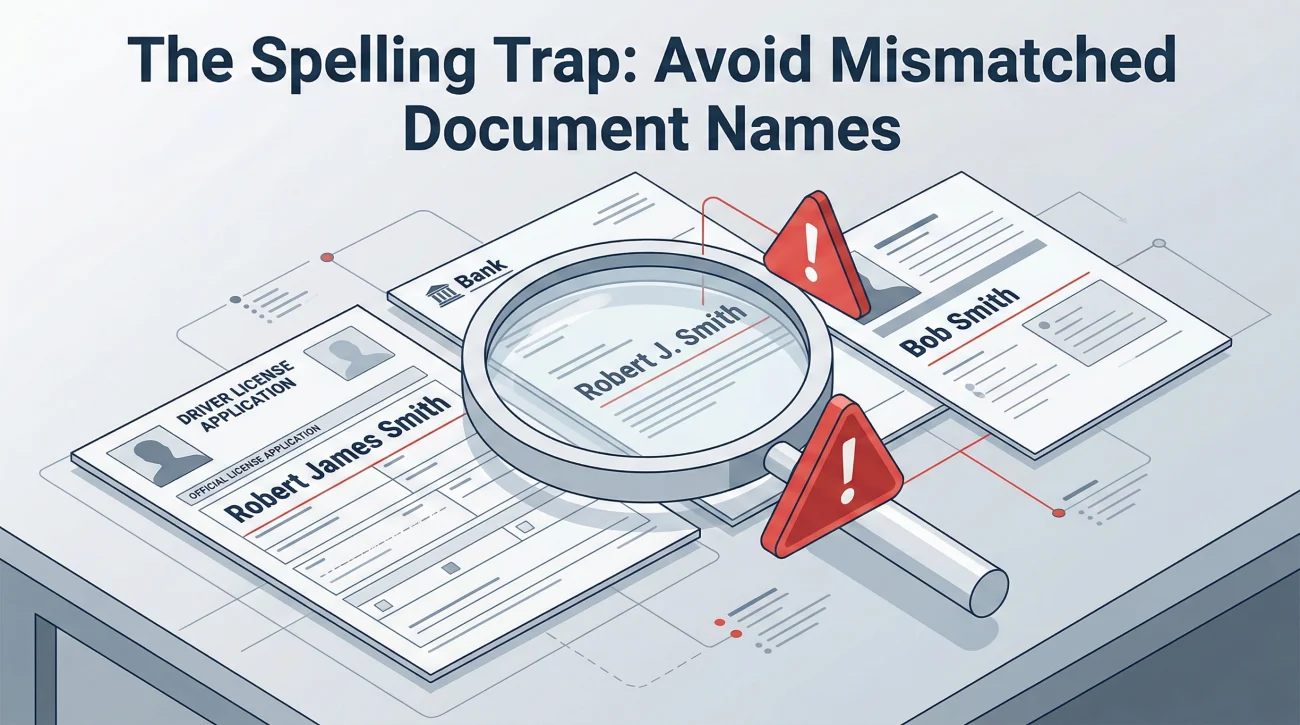 Name Matching Discrepancies On Estate Paperwork