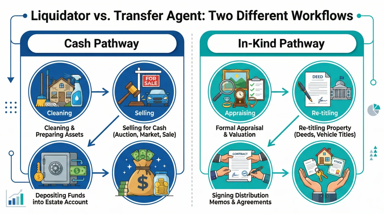 Operational Comparison Of Cash And Asset Transfers