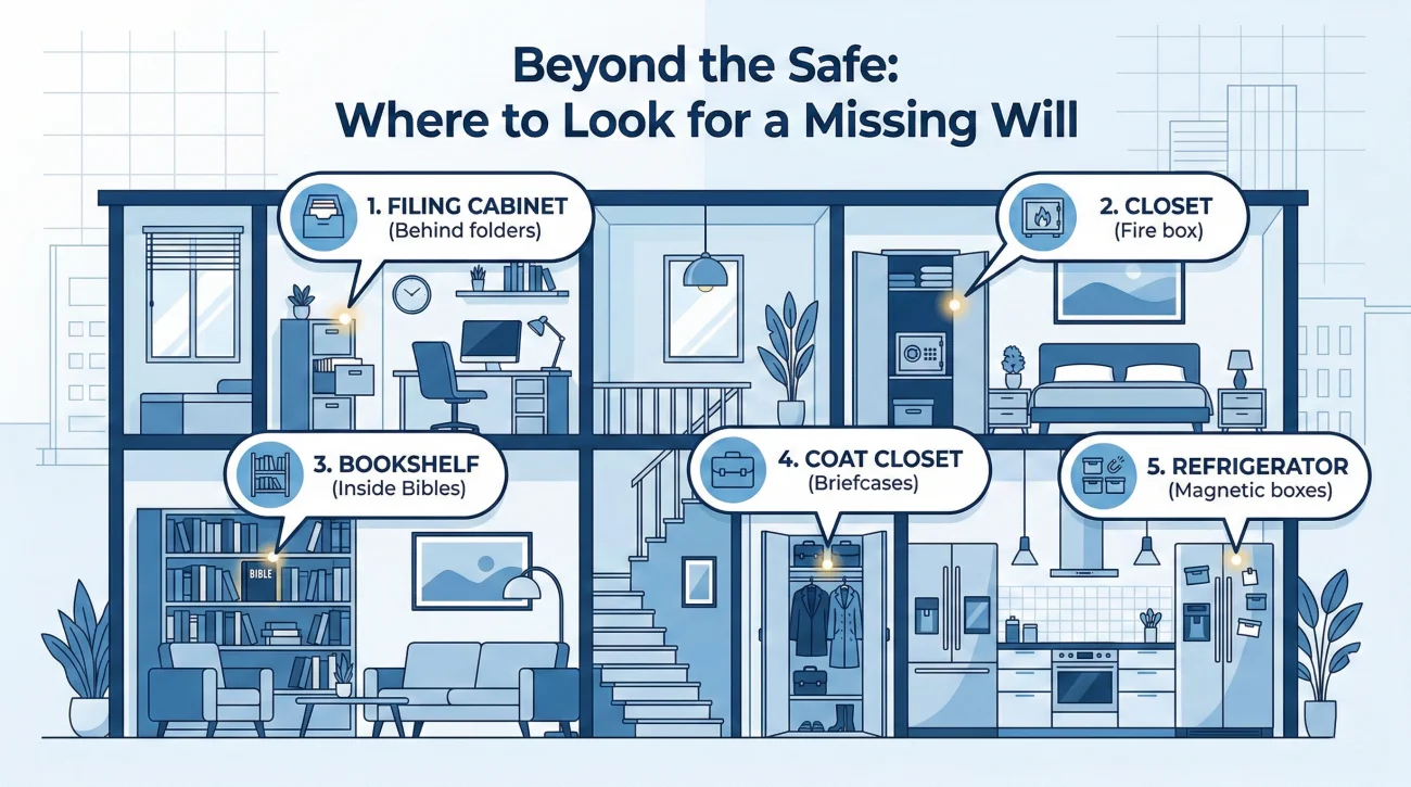 Overlooked Home Locations For Important Estate Documents