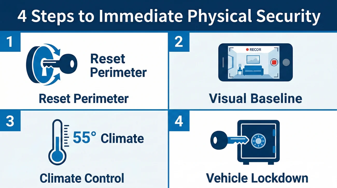 Physical Home Security And Asset Preservation Checklist