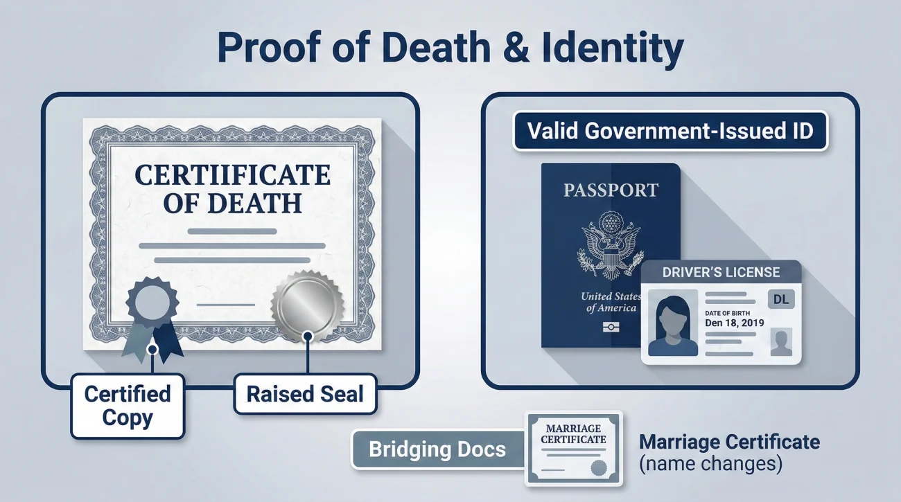 Primary Identification And Vital Records For Probate