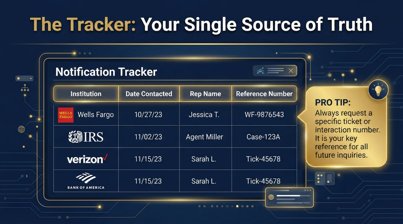 Professional Notification Tracker For Estate Executors