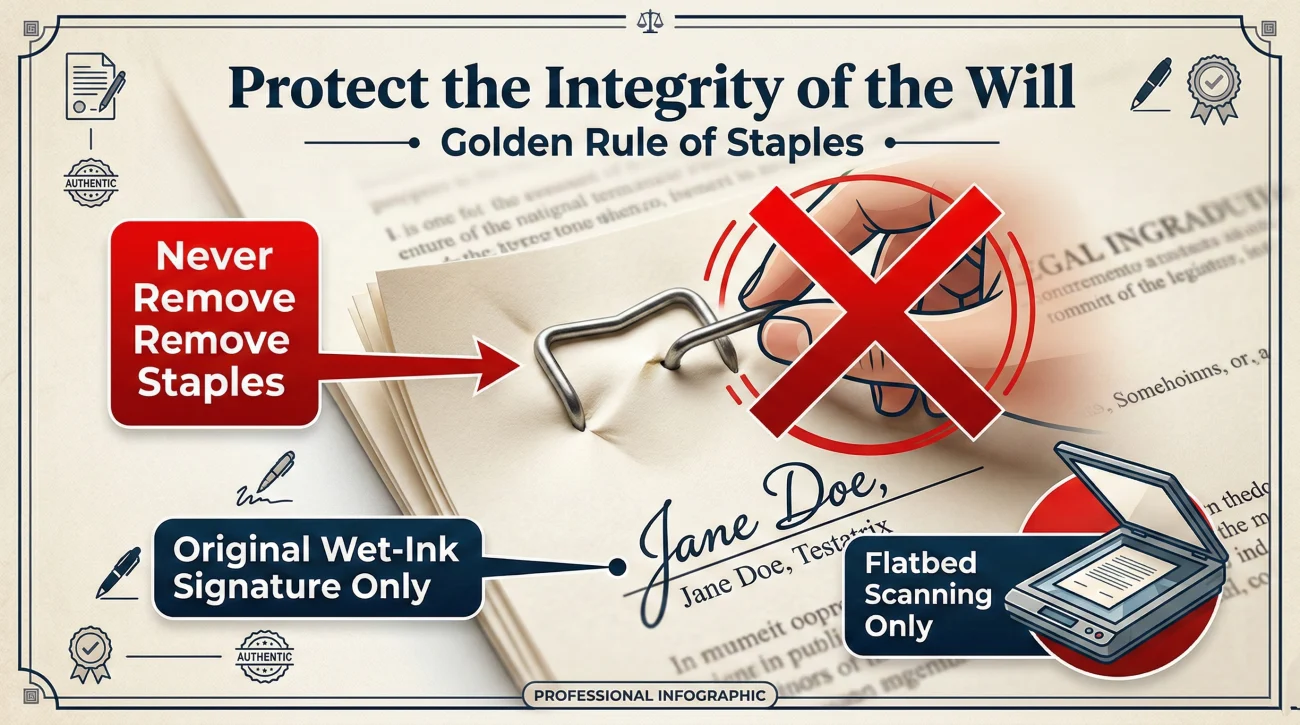 Proper Handling Of The Original Last Will And Testament
