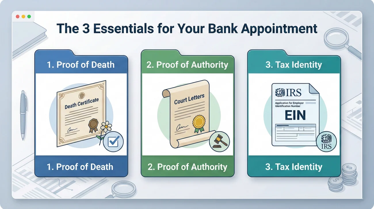 Required Documents For Opening Estate Bank Account