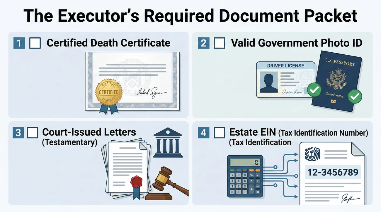 Required Documents For Unfreezing An Estate Account