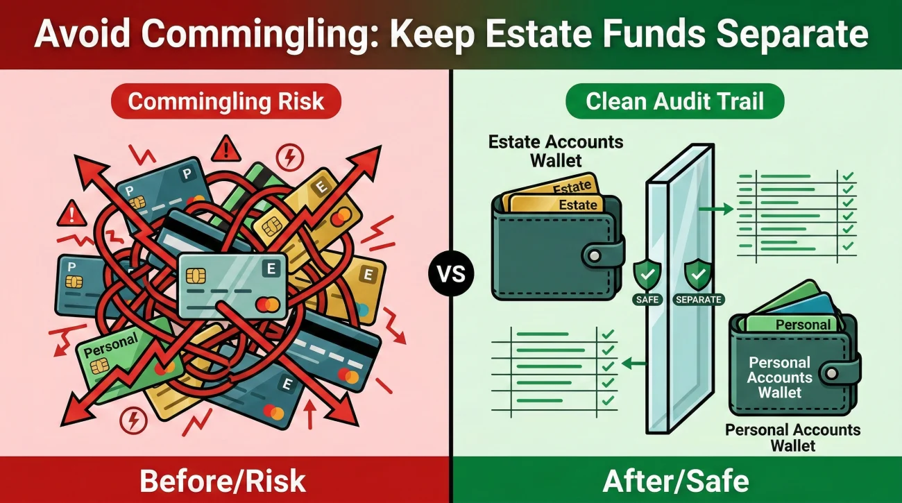Risks Of Mixing Personal And Estate Funds