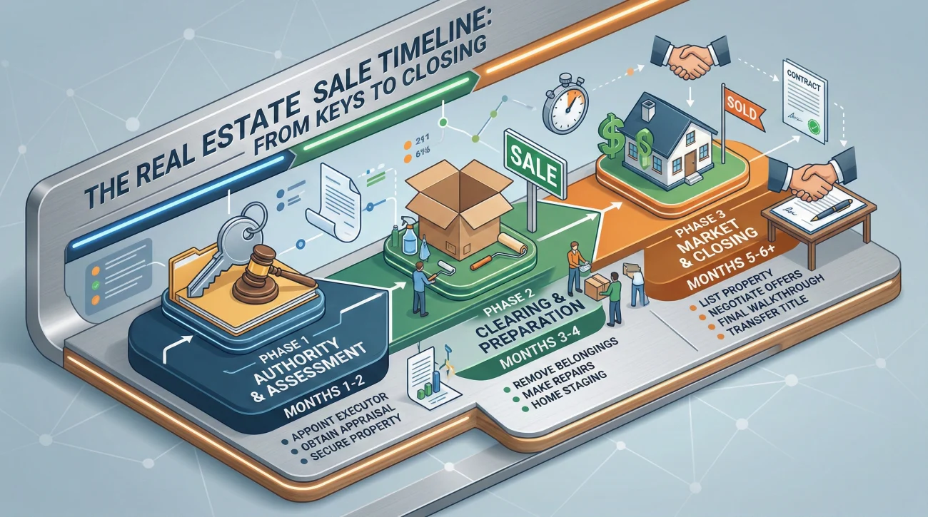 Standard Six Month Timeline For Probate Real Estate Sales