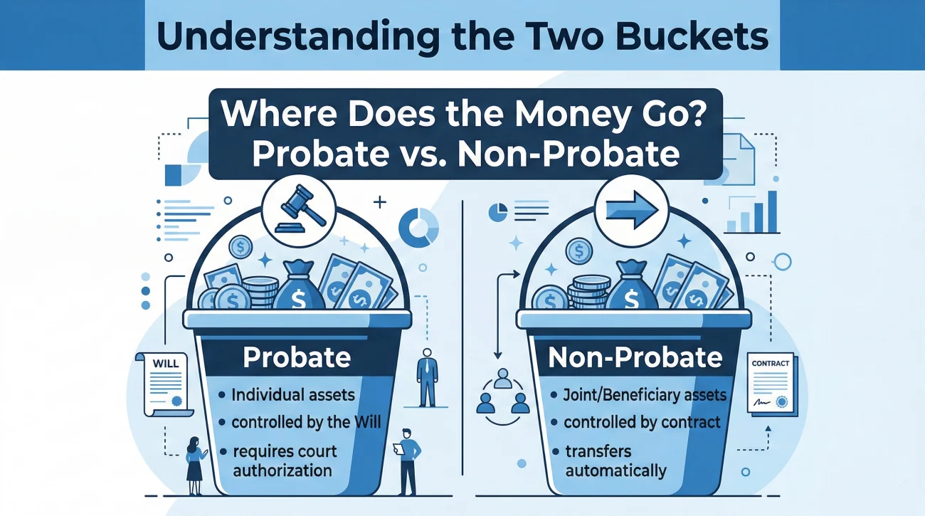 The Two Buckets Of Estate Asset Distribution