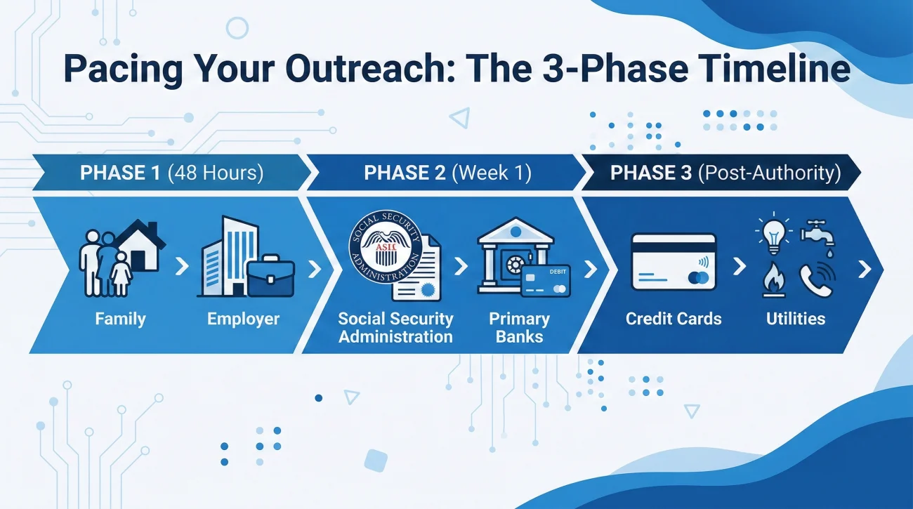 Three Phases Of Estate Notification Timeline
